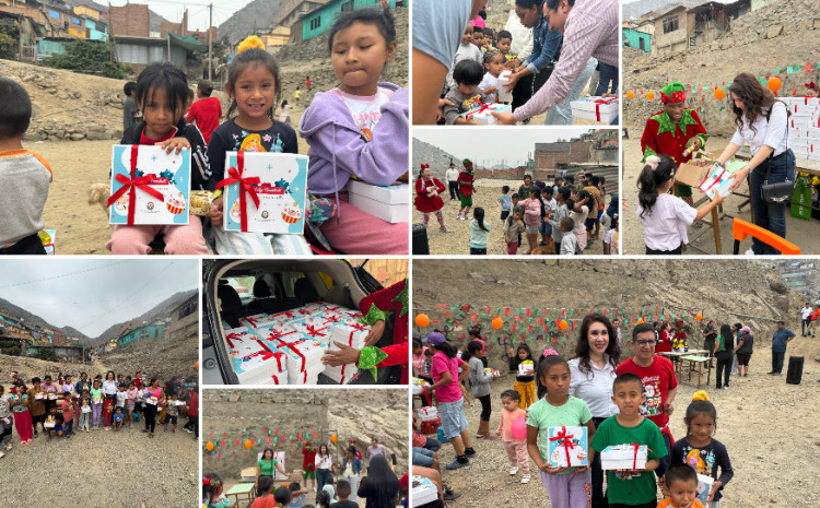 Azərbaycan Səfirliyi Peruda aztəminatlı ailələrin uşaqları ilə bayram sevincini bölüşüb 