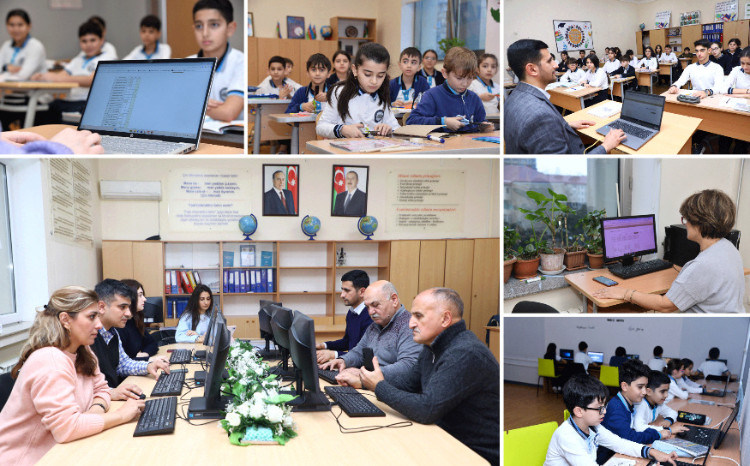 Paytaxt məktəblərində elektron jurnallar tətbiq olunur 