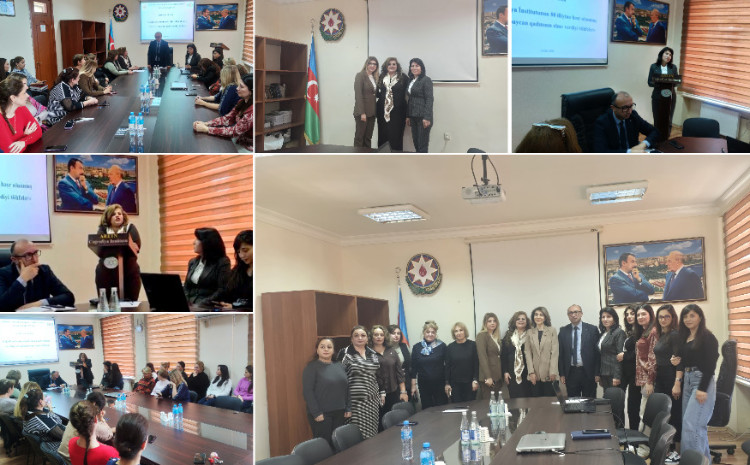 Azərbaycan qadınının elmə verdiyi töhfələr mövzusunda tədbir keçirilib 