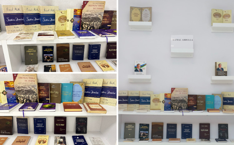MEK-də Xalq yazıçısı, akademik Kamal Abdullanın 75 illik yubileyi münasibətilə kitab sərgisi təşkil olunub 