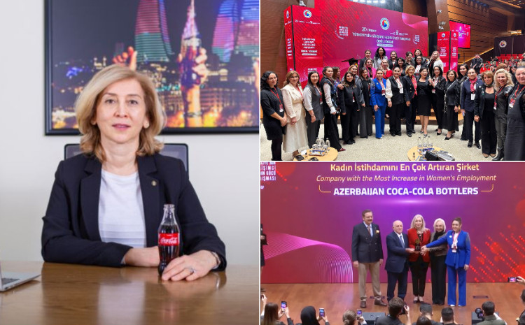 Coca-Colanın rəhbəri Türk Dünyasını əhatə edən mükafata layiq görülüb 