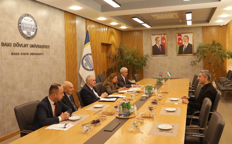 BDU ilə Özbəkistanın Buxara Dövlət Tibb İnstitutu arasında əməkdaşlıq daha da genişlənir 