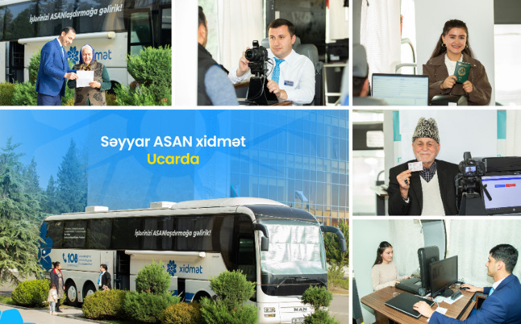 Səyyar ASAN xidmət Ucarda 