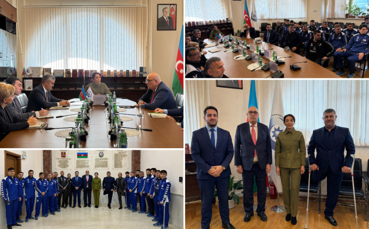 The Ombudsman Sabina Aliyeva has received the members of the Azerbaijan national amputee football team 