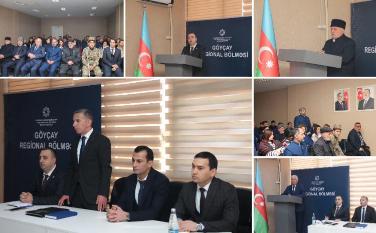 Ucar rayonunda “Vətənpərvərlik və milli-mənəvi dəyərlər” mövzusunda konfrans keçirilib 