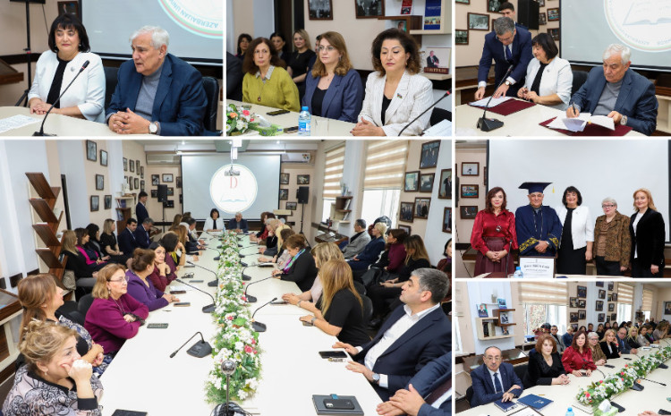 Kamal Abdullaya Kişinyov Pedaqoji Universitetinin fəxri doktoru adı və ali mükafatı təqdim olunub 