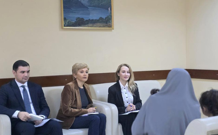 Ombudsmanın nümayəndələri Suriyadan repatriasiya edilmiş qadın və uşaqlarla görüşüb 