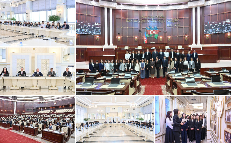 Студенты-юристы БГУ ознакомились с деятельностью Милли Меджлиса 