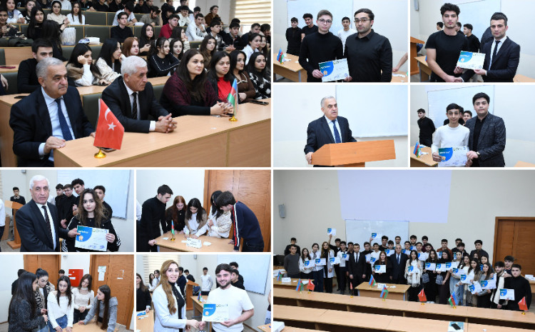 ADAU-da Ulu Öndər Heydər Əliyevin anım gününə həsr olunan intellektual yarış keçirilib 