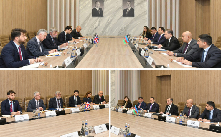 RİNN-də Birləşmiş Krallığın ticarət elçisi ilə görüş keçirilib 