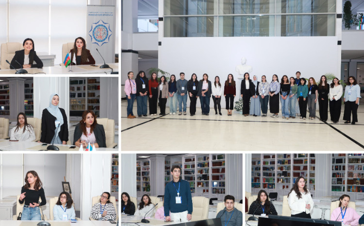 “Yüksəliş” müsabiqəsinin qalibi MEK könüllüləri ilə görüşüb 