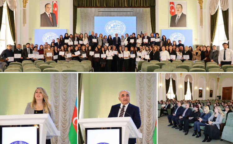 “Akademik İnkişaf və İnnovativ Tədris” Təlim Proqramın ilk iştirakçılarına sertifikatlar verilib 