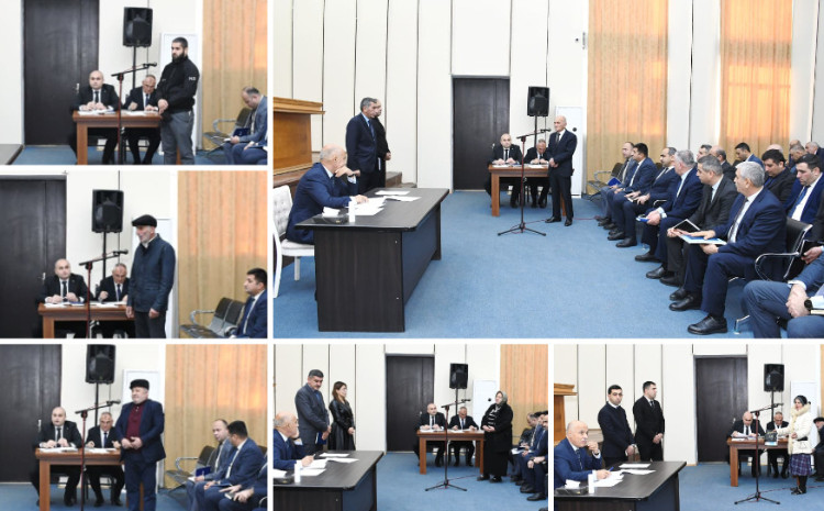 Masallı RİH başçısı Araz Əhmədov vətəndaşları qəbul edib 