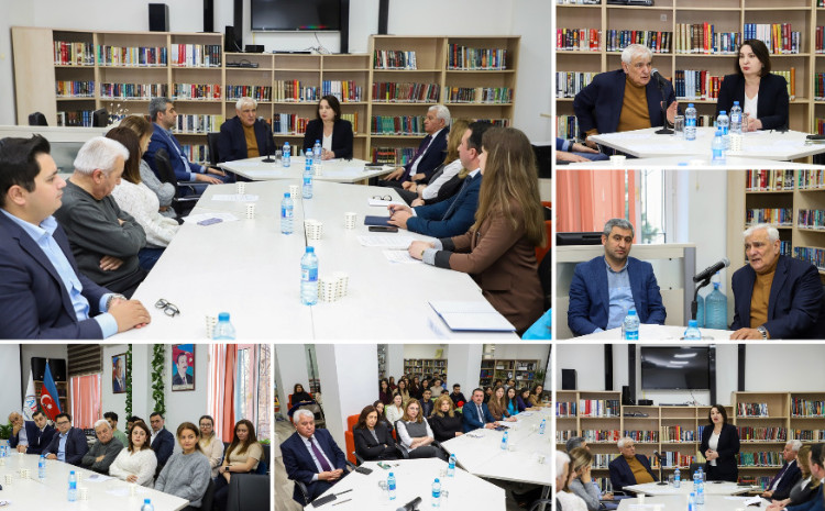 “Elm və təhsilin inteqrasiyası davamlı inkişaf müstəvisində” mövzusunda dəyirmi masa keçirilib 