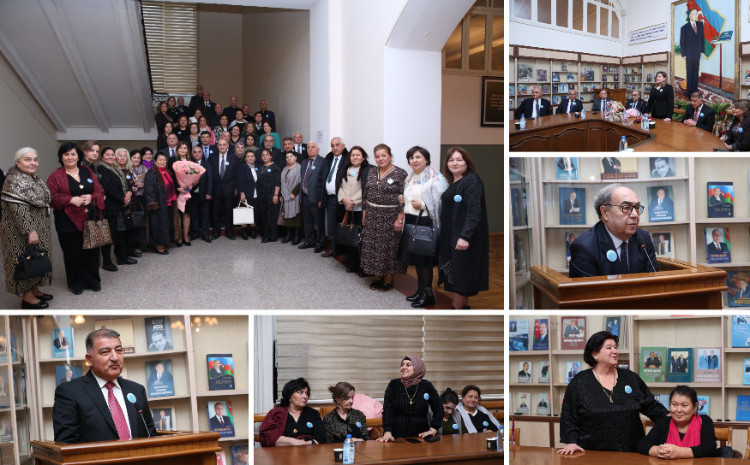 Pedaqoji Universitetdə 1978-1983-cü illər məzunları ilə görüş keçirilib 