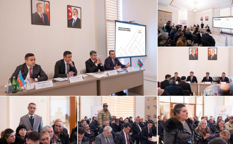 «AzerGold» провело очередную встречу с местными жителями в Гёйгольском районе 