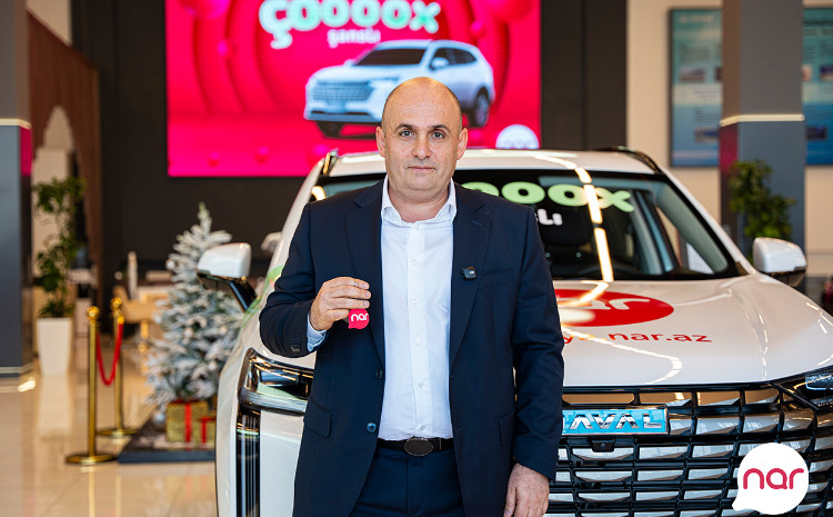 В лотерее «Çoox Şanslı» от «Nar» разыгран девятый автомобиль 
