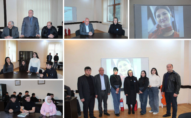 ADAU-da “Texnogen qəzalardan müdafiə üzrə maarifləndirici tədbir” keçirilib 