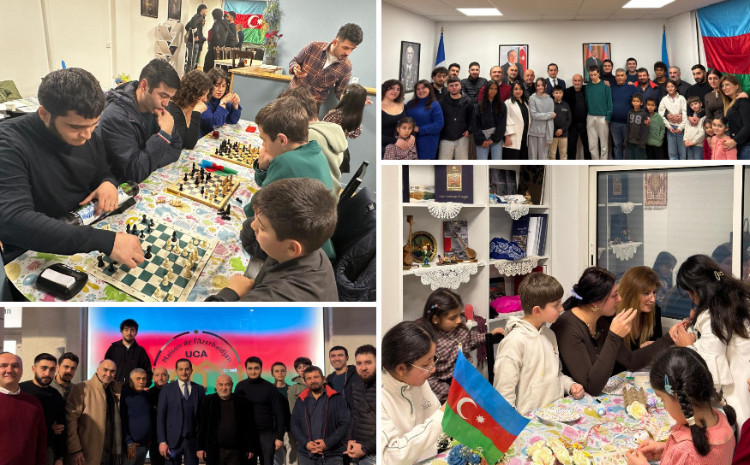 Tuluzdakı azərbaycanlılarla görüş olub 