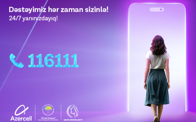 İl ərzində “Qadın Dəstək Xətti”nə müraciətlərin sayı 2,5 dəfə artıb 