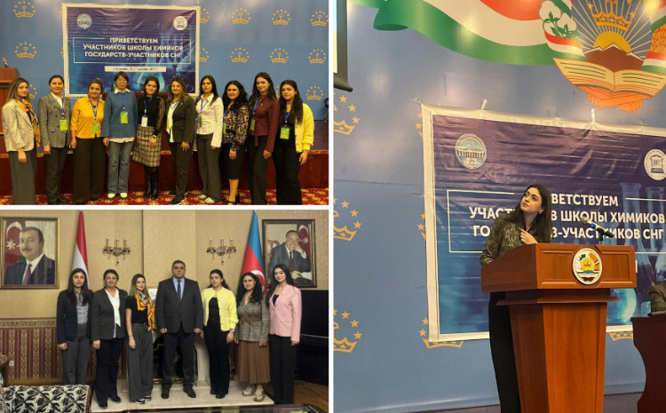 Студентка БГУ выступила с презентацией в Таджикистане 