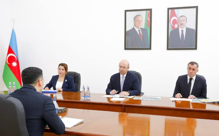 Anar Quliyev Şabranda vətəndaşları qəbul edib 