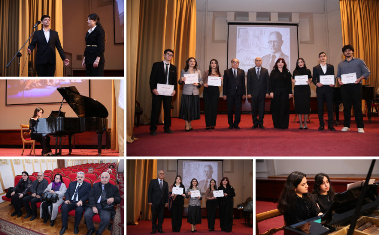 ADPU-da Ü.Hacıbəylinin 140 illiyinə həsr olunmuş müsabiqənin Qala konserti və mükafatlandırma mərasimi keçirilib 