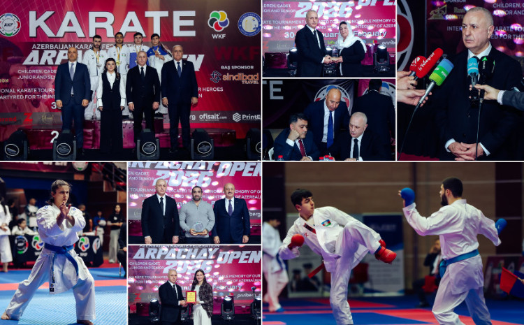 XI “ARPACHAY OPEN” beynəlxalq karate turnirinin təntənəli açılış mərasimi keçirilib 