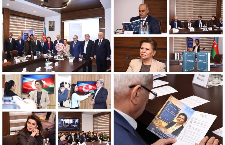 BSU-da professor Mahirə Hüseynovanın  "Qərbi Azərbaycan: Danışan izlərin işığında" adlı kitabının təqdimatı keçirilib 