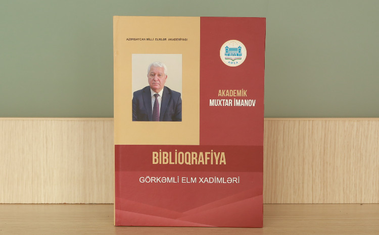 MEK tərəfindən akademik Muxtar İmanovun biblioqrafik göstəricisi tərtib olunu 