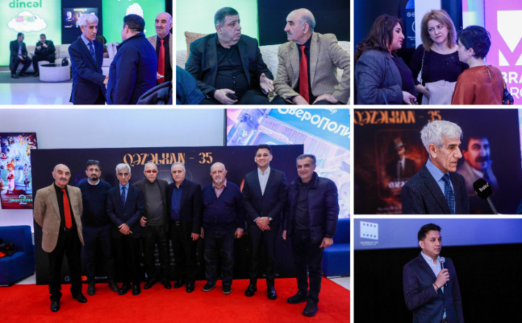 “CineMastercard” kinoteatrında “Qəzəlxan” bədii filminin yubileyi keçirilib 