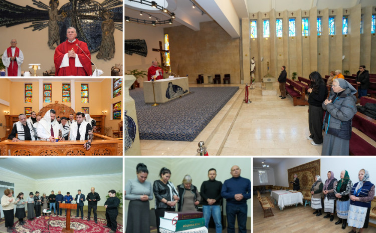 Bakı şəhərində yerləşən kilsə və sinaqoqlarda Xocalı faciəsi qurbanlarının xatirəsi anılıb 