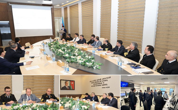 Dövlət Dəniz və Liman Agentliyində Qazaxıstan nümayəndə heyəti ilə görüş olub 