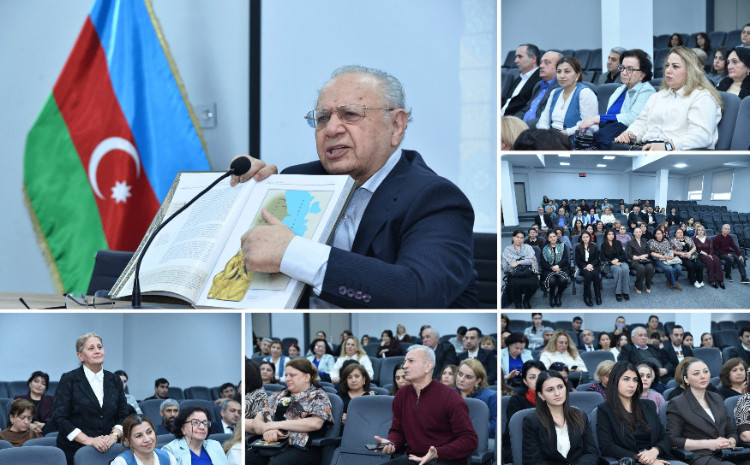 Paytaxtın tarix müəllimləri tarixçi alimin kitabının müzakirəsində 