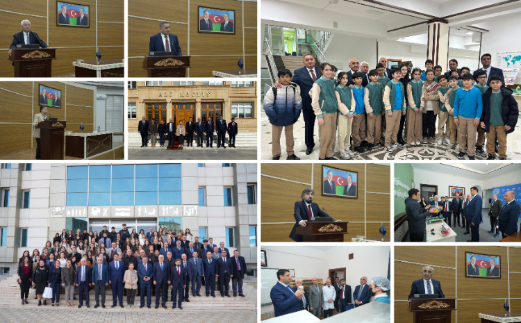 UNEC-in "Elmin populyarlaşdırılması" və “Elm gözəldir: məktəbdən elmə” təşəbbüsü ilə Naxçıvanda silsilə görüşlər keçirilib 