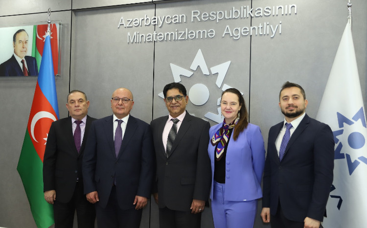 BMT-nin Ərzaq və Kənd Təsərrüfatı Təşkilatının (FAO) Azərbaycan Respublikasındakı nümayəndəsi ilə ANAMA-da görüş 