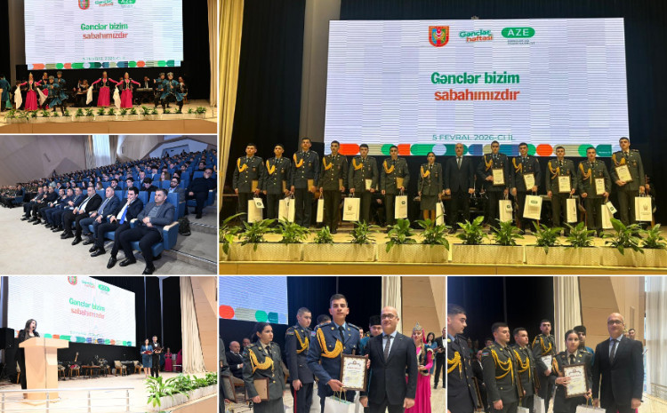 Gənclər həftəsi çərçivəsində “Gənclər bizim sabahımızdır” adlı tədbir keçirilib 