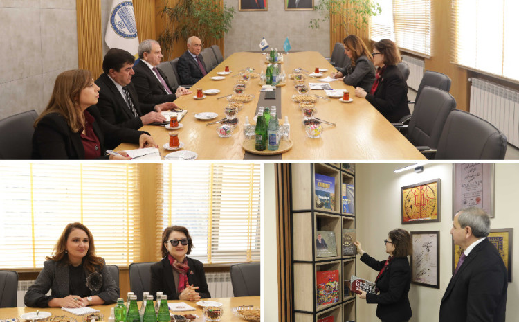 В БГУ прошла встреча с президентом Фонда тюркской культуры и наследия 