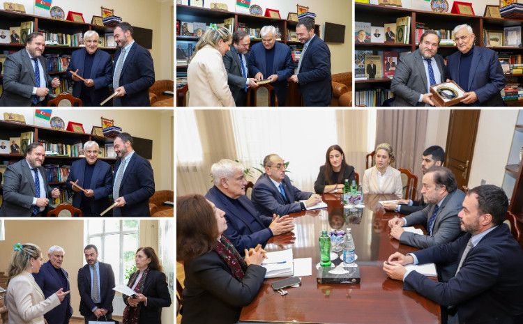 Servantes İnstitutunun direktoru və İspaniyanın müvəqqəti işlər vəkili ADU-nun qonağı olub 