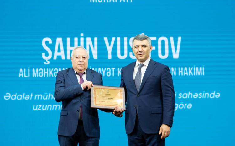 "İlin hakimi" mükafatının qalibi açıqlanıb 
