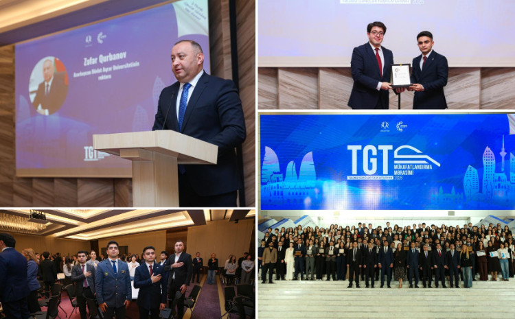 ADAU-nun tələbəsi “İlin TGT sədri” mükafatına layiq görülüb 