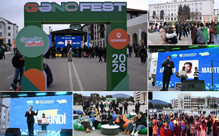 Xankəndidə “GəncFest”: 400 gənc zəfər meydanında bir arada 