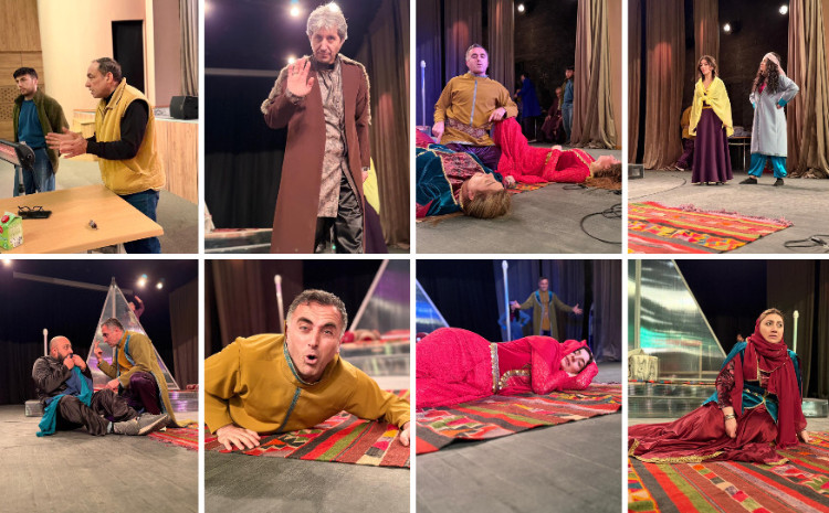 İrəvan Teatrında dövlət sifarişi ilə hazırlanan yeni tamaşanın məşqləri davam edir 
