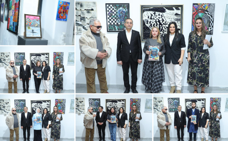 В галерее AYDANI состоялось открытие выставки «Abstract ol» - ФОТО