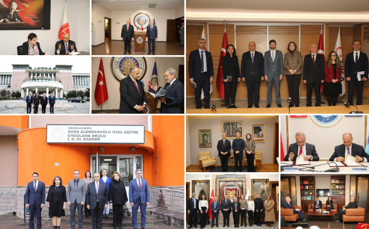 BSU-nun rektoru Türkiyəyə işgüzar səfər edib 