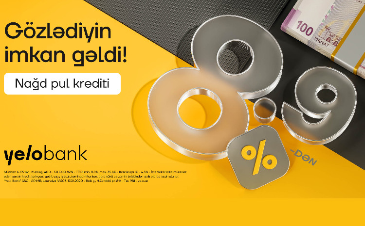 Процентные ставки в Yelo Bank теперь начинаются от 8,9%! 