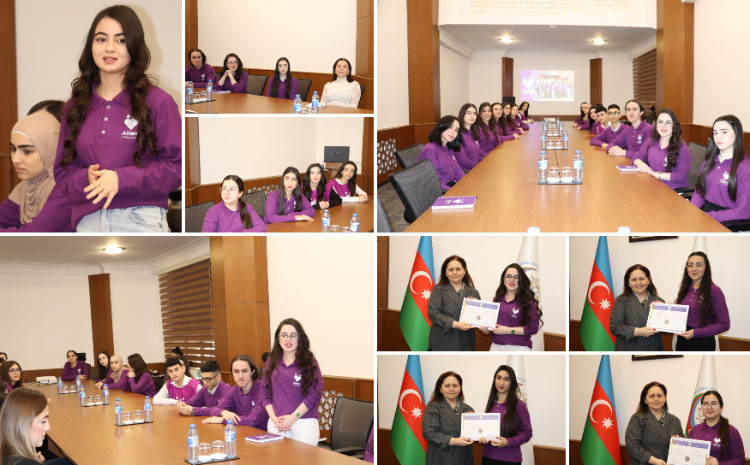 “Ailəm könüllüləri” proqramı çərçivəsində könüllülük fəaliyyətini uğurla başa vurmuş gənclərlə görüş keçirildi 
