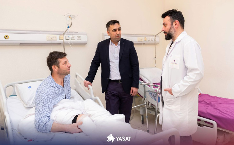 YAŞAT Fondu-nun dəstəyi ilə müharibə əlilinin əməliyyatı icra olundu 