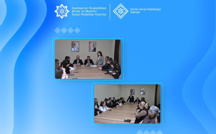 Tovuzda “Əlilliyi olan şəxslərin əmək hüquqları” və “İş yerlərində əməyin mühafizəsi” mövzularında maarifləndirmə tədbiri keçirilib 