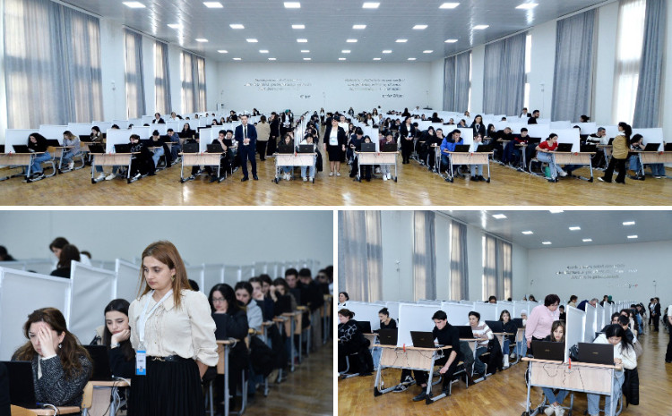 Paytaxt üzrə ilk dəfə elektron qaydada eksternat imtahanları keçirilib 